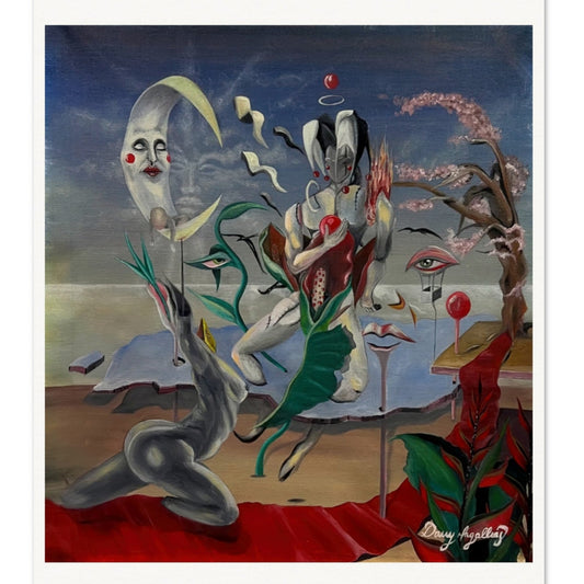 "Gefühlszirkus" Museum-Quality Matte Paper Poster