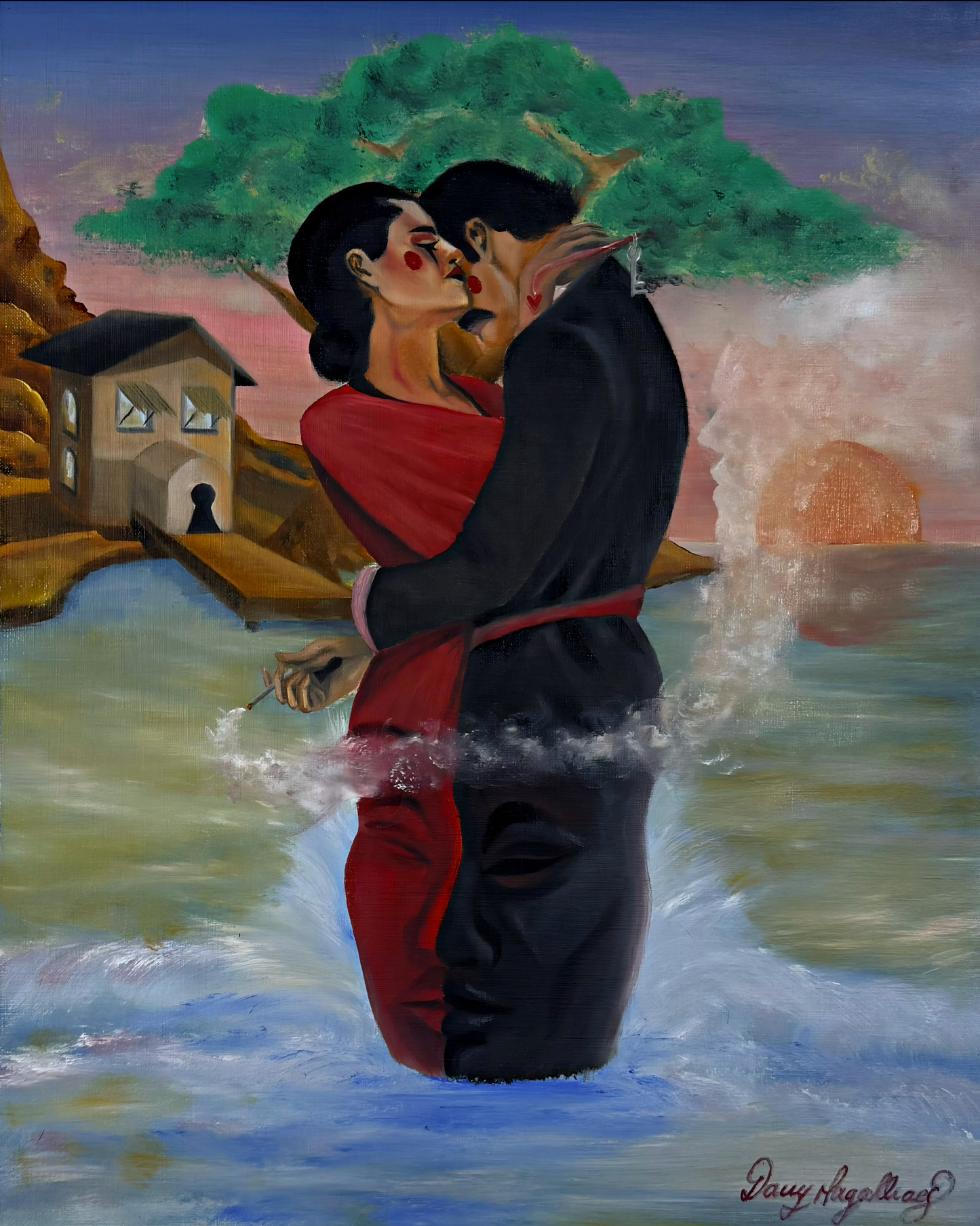 „Pragma, the love forever“ Museum-Quality Matte Paper Poster